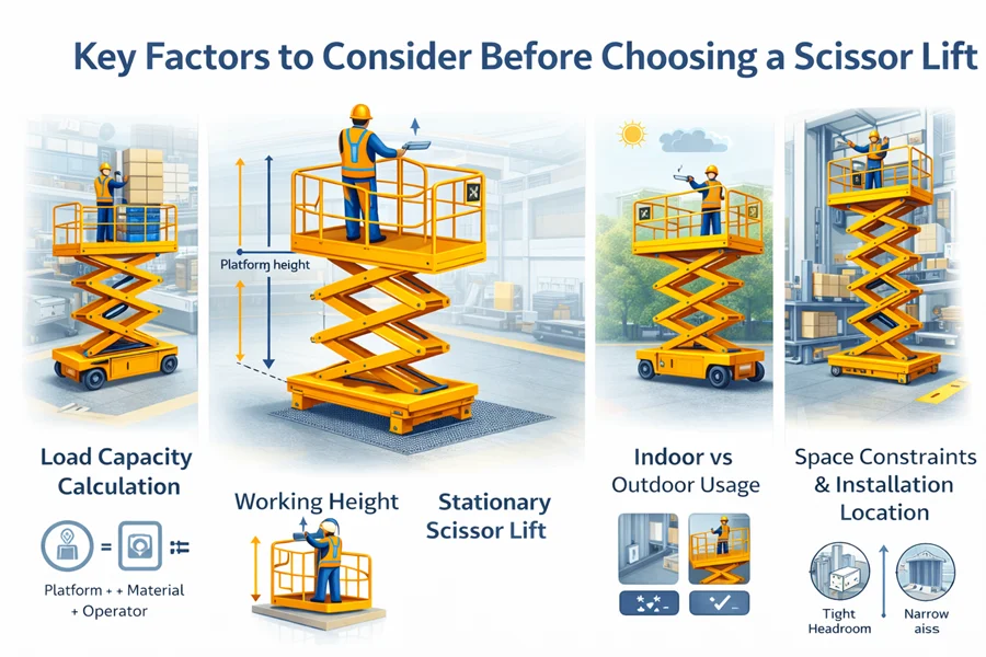 Key Factors to Consider Before Choosing a Scissor Lift